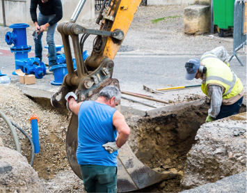 Travaux d'assainissement à Toulouse et ses alentours